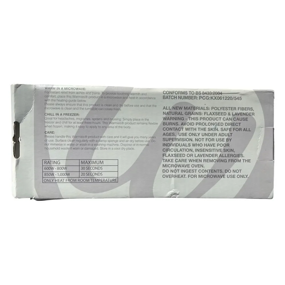 Warmies Therapeutic Eye Mask • NWT
